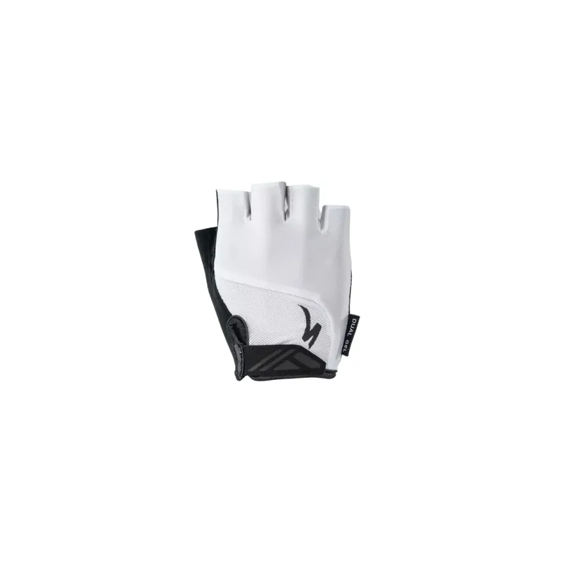 Specialized Body Geometry Dual-Gel Mitts in White